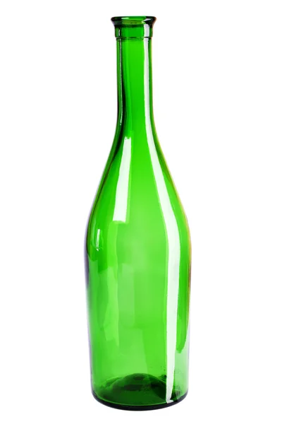 stock image Open empty wine bottle