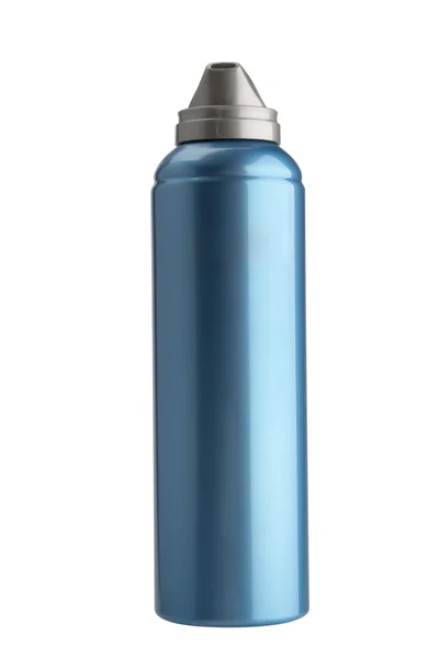 Dark blue aerosol — Stock Photo, Image