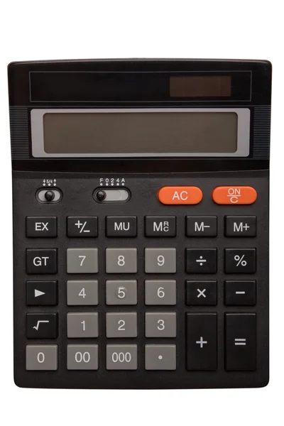 Calculadora preta — Fotografia de Stock