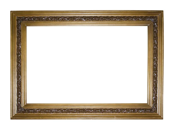 stock image Gold frame with a decorative pattern