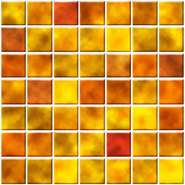 stock image Seamless tiles in orange color