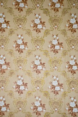 Vintage wallpaper background clipart