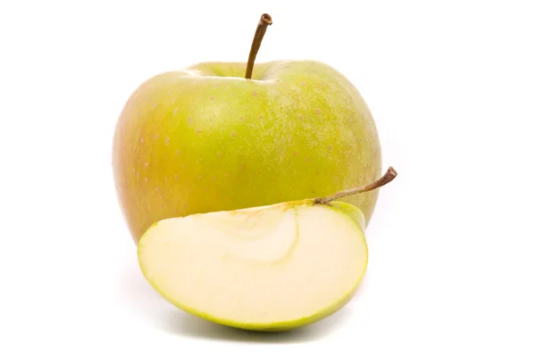 Green ripe apple — Stock Photo, Image
