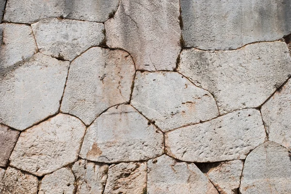 Vista de cerca de la antigua pared de piedra — Foto de Stock