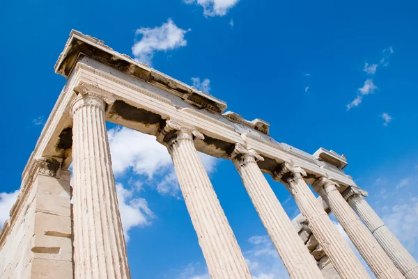 Templo de Erechtheion em acrópole, Atenas — Fotografia de Stock