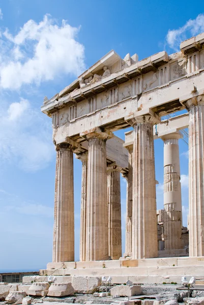 Ο ναός της Αθηνάς στην Ακρόπολη — Φωτογραφία Αρχείου
