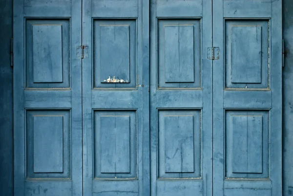 Porta greca blu — Foto Stock