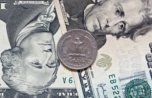 EE.UU. Moneda — Foto de Stock