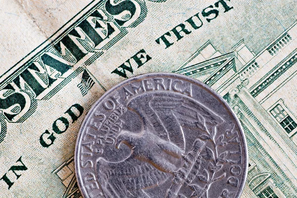 EE.UU. Moneda — Foto de Stock