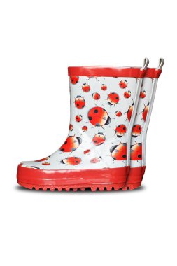 Child rain boots clipart