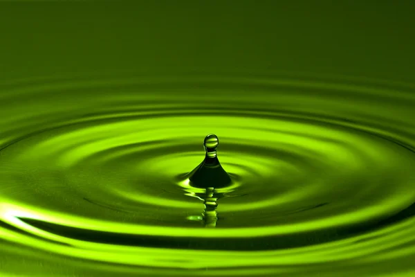 Green splash — Stock Photo, Image