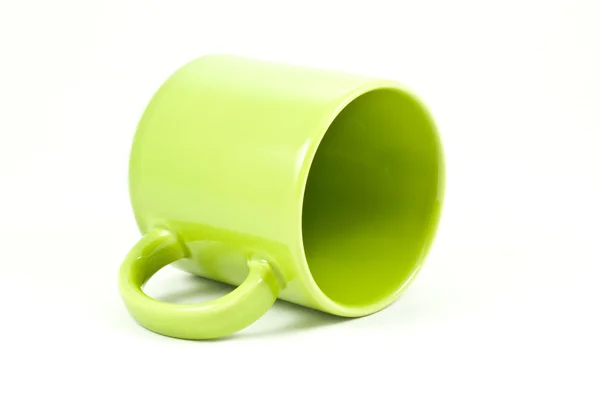 Yeşil çay fincanı — Stok fotoğraf