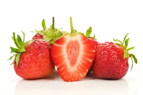 Red fresh strawberries — Stock Photo, Image