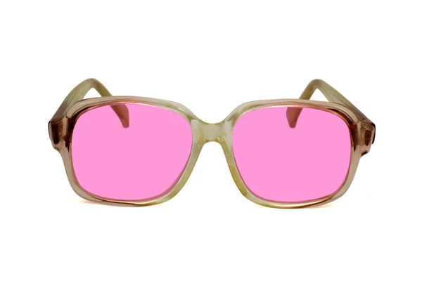 Old pink sunglasses — Stock Photo, Image