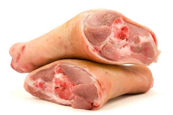 stock image Two pieces of raw pork