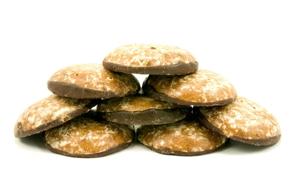 Mucchio di biscotti al miele — Foto Stock