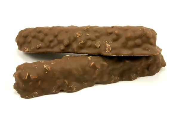 Два шоколадных бара — стоковое фото