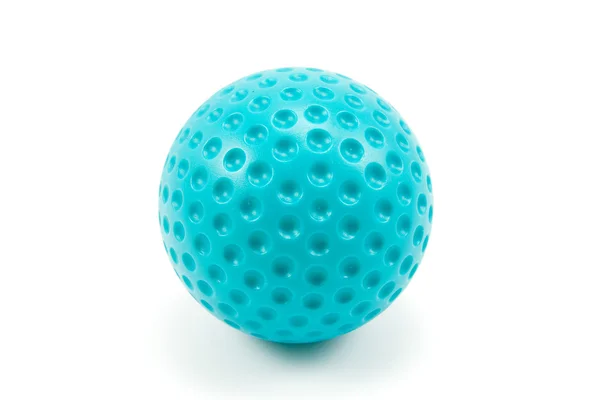 Bola de plástico azul — Fotografia de Stock