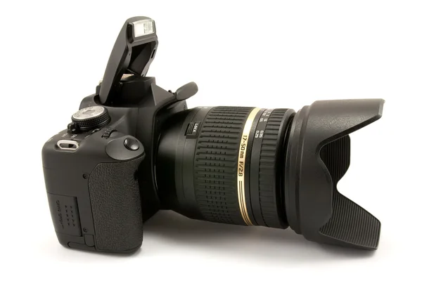 Digital black photocamera — Stock Photo, Image