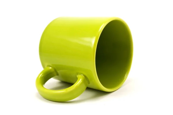 Чашка зеленого — стокове фото