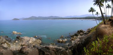 goa, palolem beach lagün.