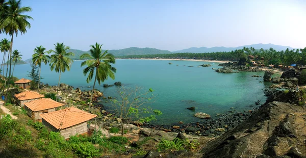 Palolem Beach lagoon, Goa — Stock Photo, Image