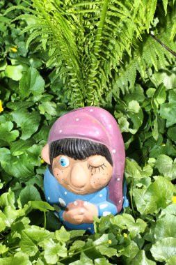 Garden gnome clipart