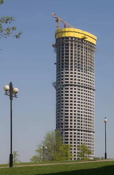 Grattacielo in costruzione — Foto Stock