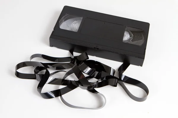 오래 된 비디오 테이프 카세트 — 스톡 사진