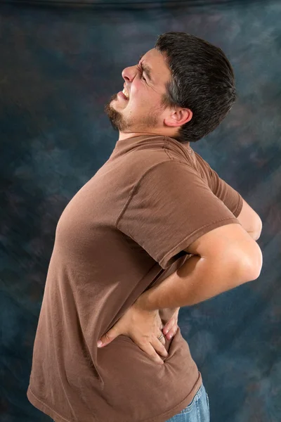 Dolor de espalda del hombre —  Fotos de Stock
