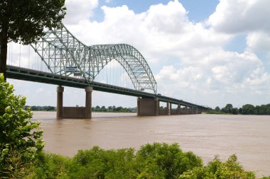 Bridge Over Mississippi clipart