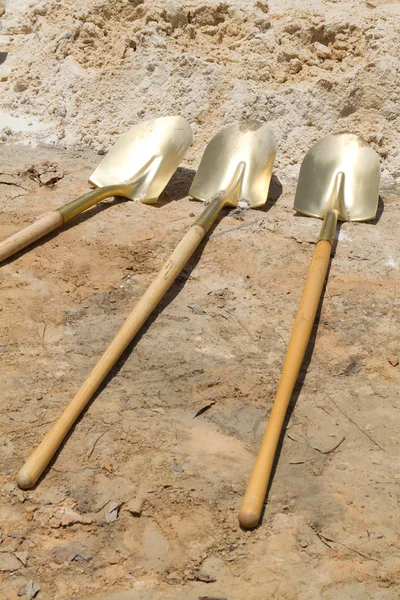 stock image Gold Shovels