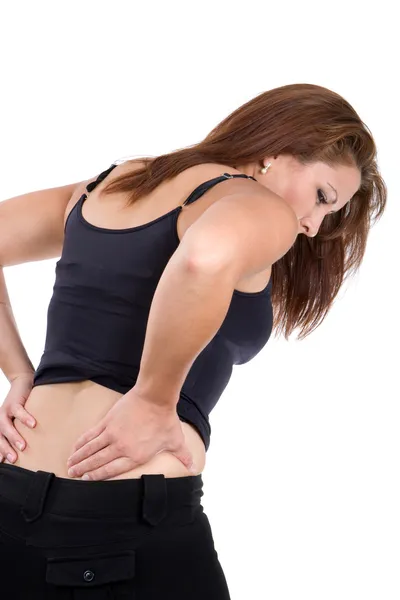 Mujer Lesión espinal —  Fotos de Stock