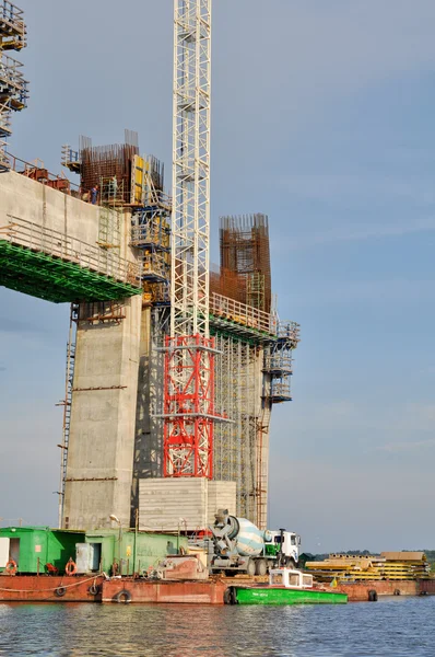 Bridge constructing — Stock Photo, Image