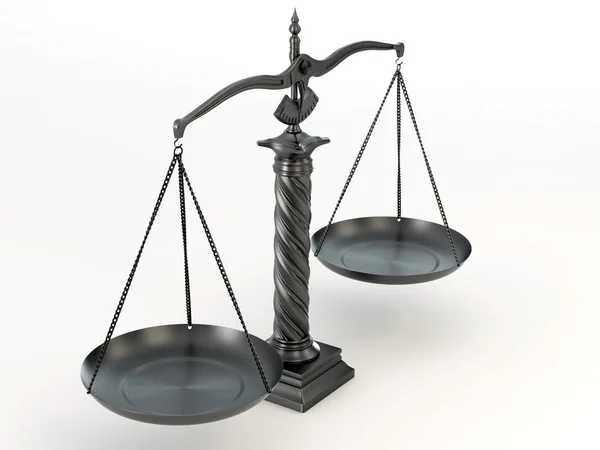 Adaletin sembolü. ölçek — Stok fotoğraf