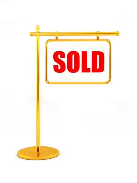 Board sold — Stock Photo, Image