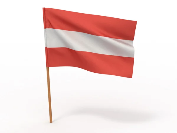 Bandera de Austria — Foto de Stock