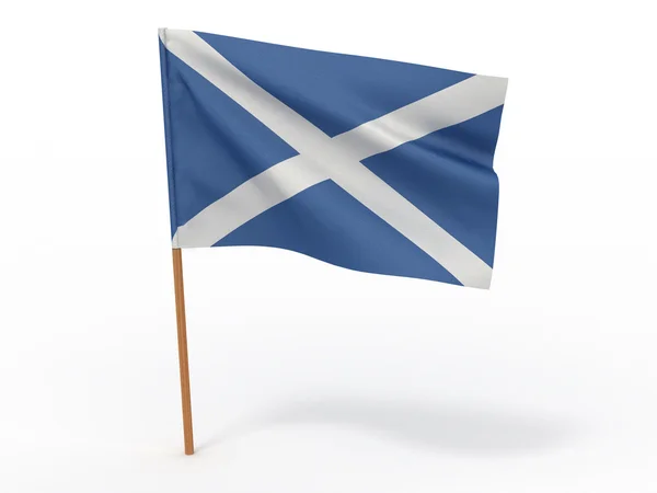 스코틀랜드의 국기 — 스톡 사진