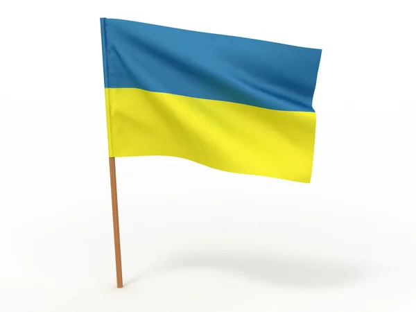 Bandiera dell'Ucraina — Foto Stock