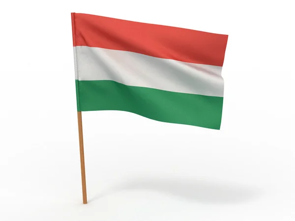 Bandiera dell'Ungheria — Foto Stock