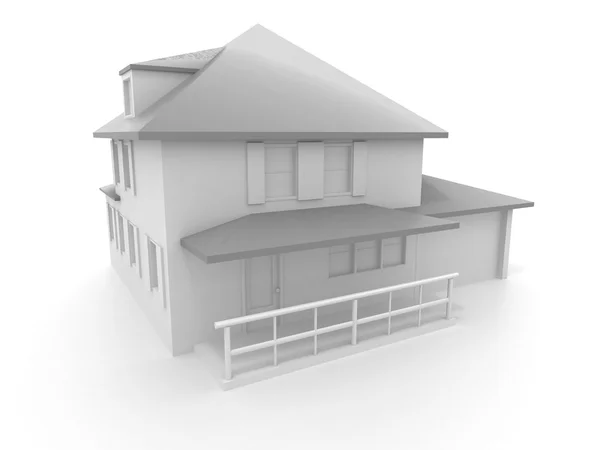 Modell av huset — Stockfoto