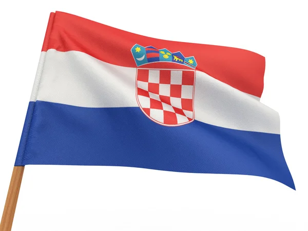 Bandiera della Croazia — Foto Stock