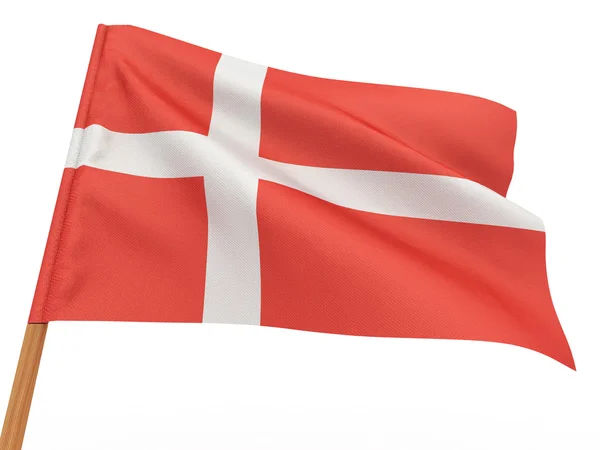 Flag of denmark — Stock Photo, Image