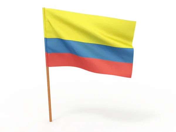 콜롬비아의 국기 — 스톡 사진