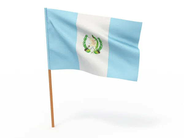Guatemalas flagg — Stockfoto