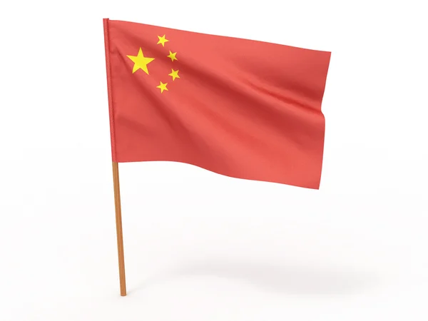 Прапор КНР — стокове фото