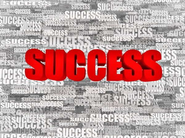 Abstrakter Hintergrund aus Worten Erfolg. 3d — Stockfoto