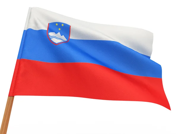 Bandiera della Slovenia — Foto Stock