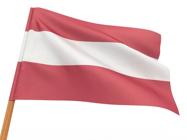 Flag of latvia — Stock Photo, Image