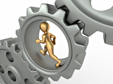 erkeklerde beyaz izole arka dişli